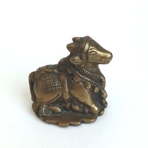 Antique Solid Brass Lamb from India